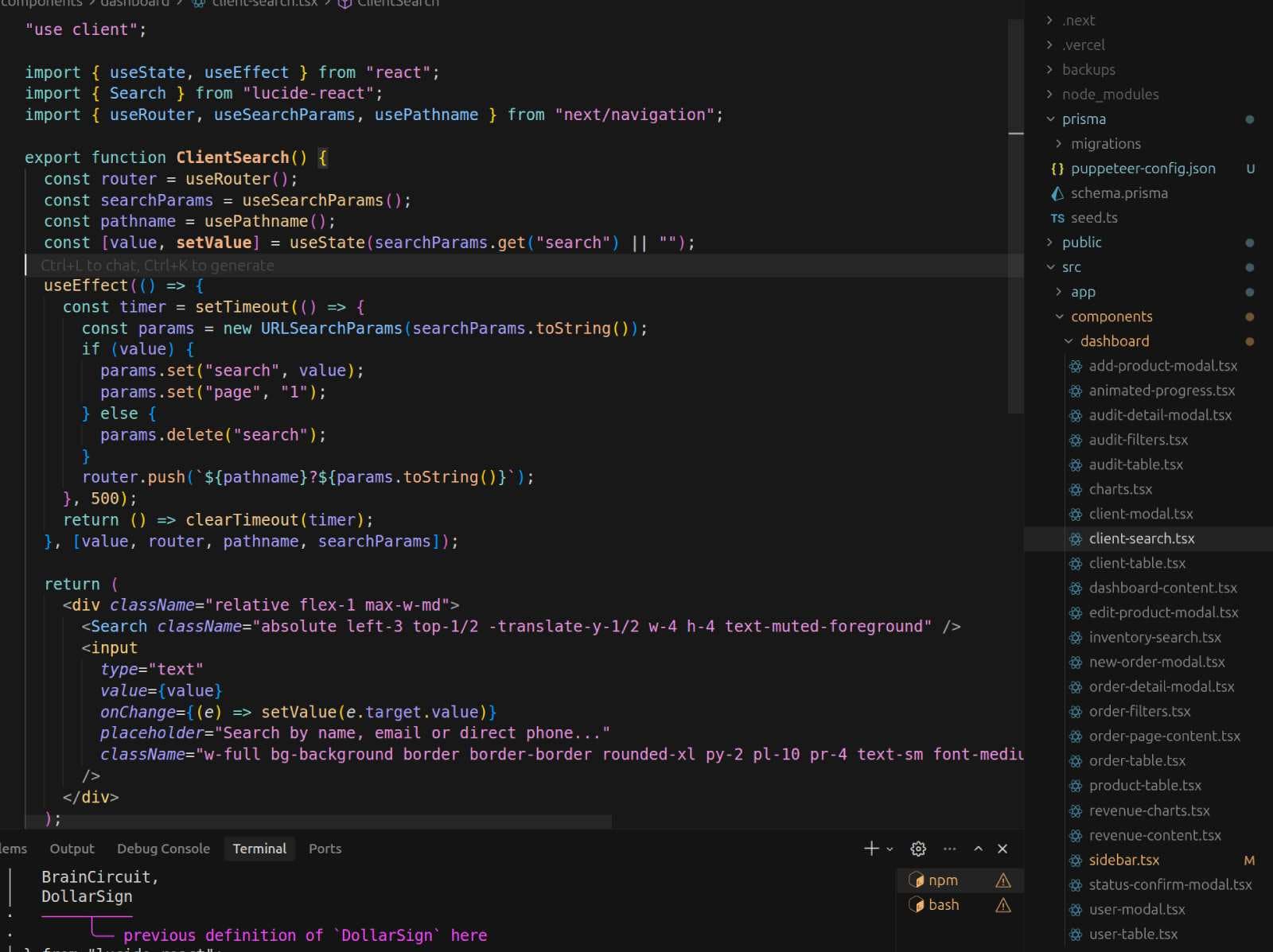 Prisma Schema Architecture